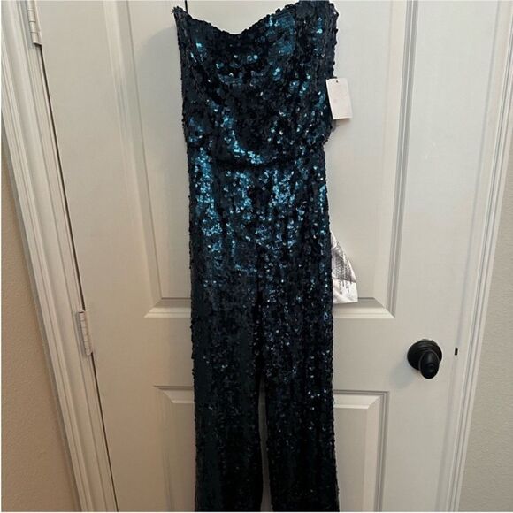 NWT Dress the Population Andy Jumpsuit-U10 - Picture 4 of 8